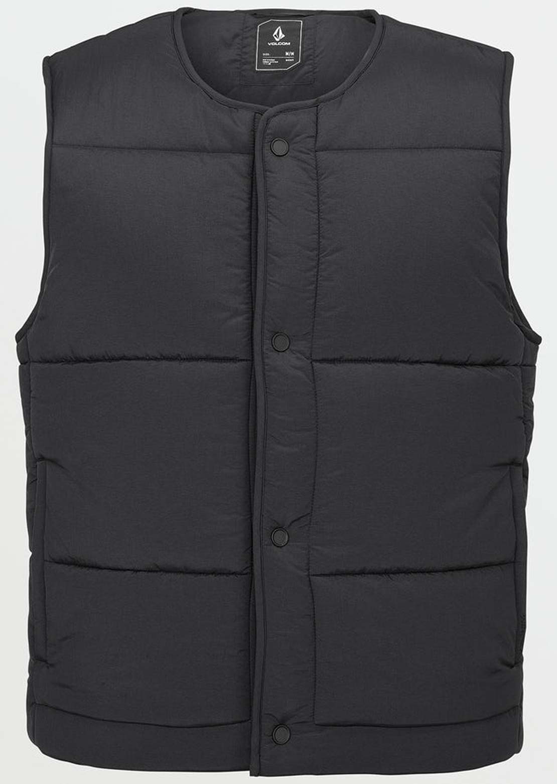 Volcom Men's Layered Up Vest Black