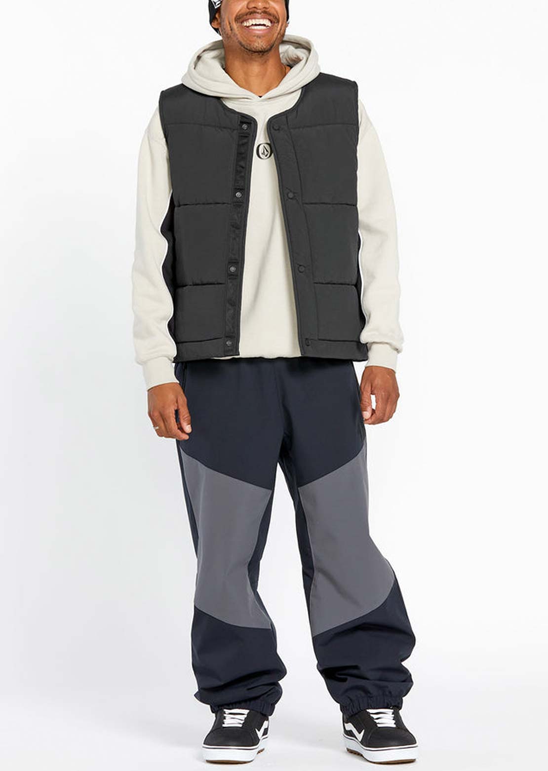 Volcom Men's Layered Up Vest Black