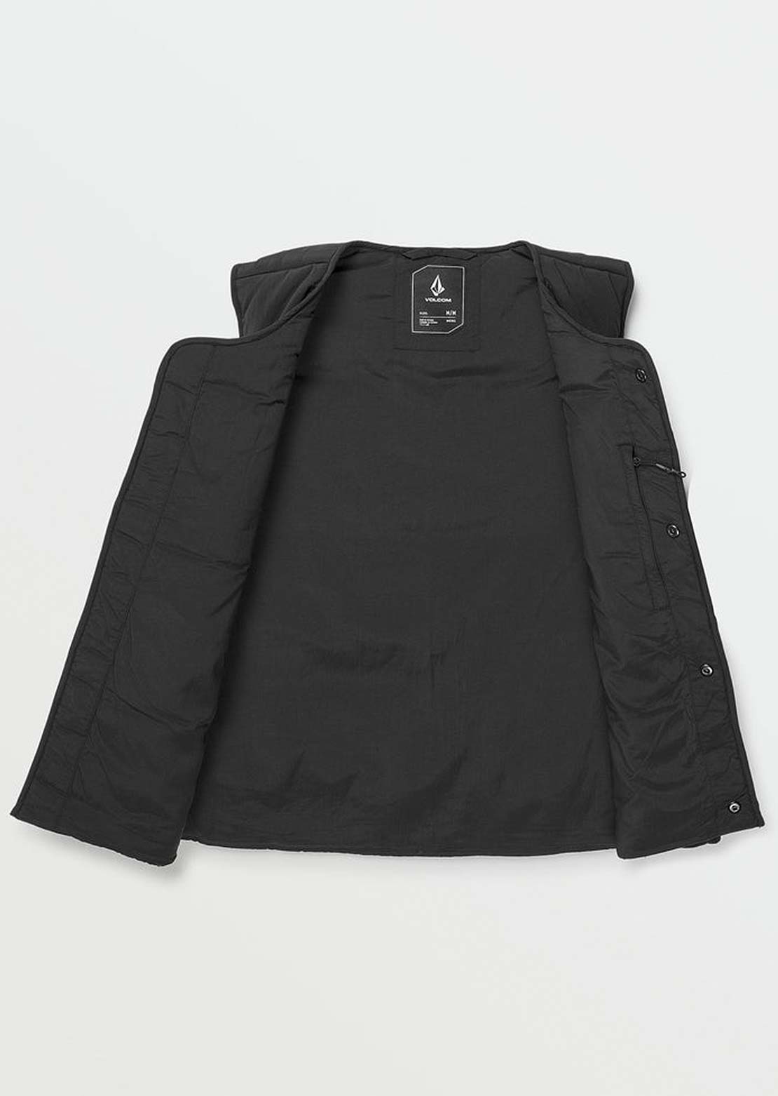 Volcom Men's Layered Up Vest Black