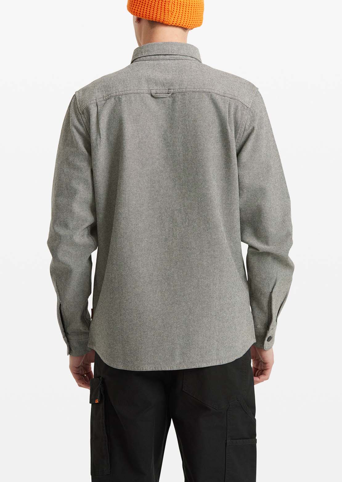 Volcom Men's Levelstone Long Sleeve Button Up Shirt