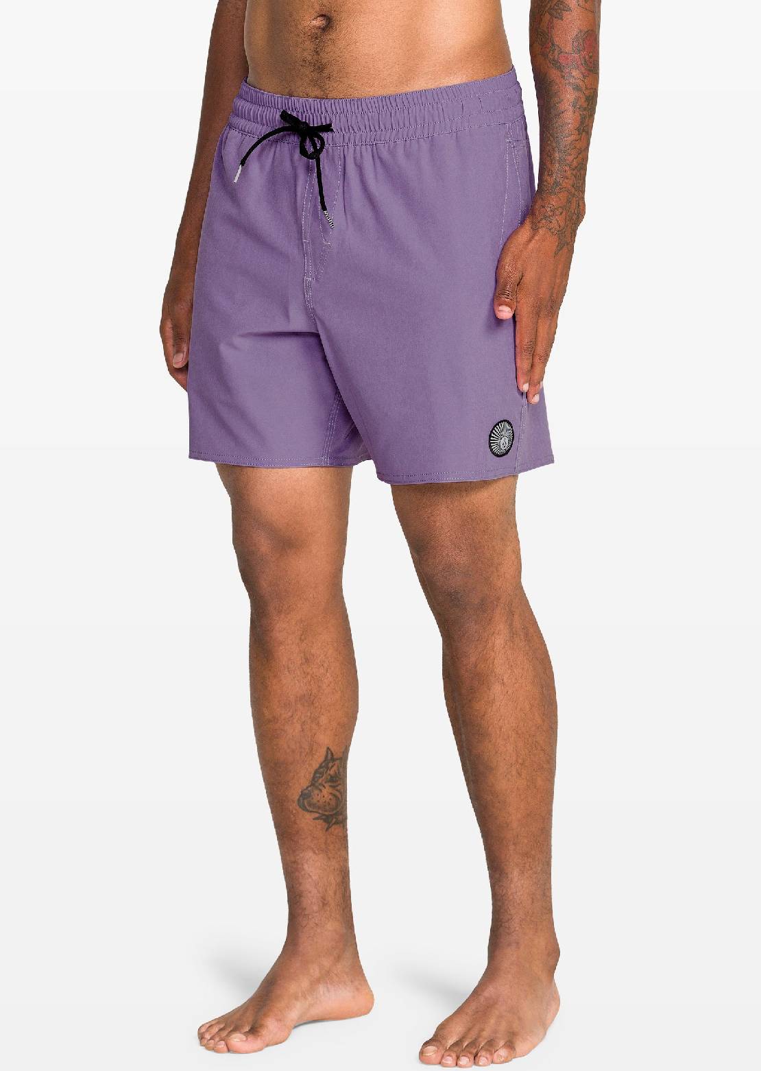 Volcom Men's Lido Solid Trunk 16 Shorts Violet