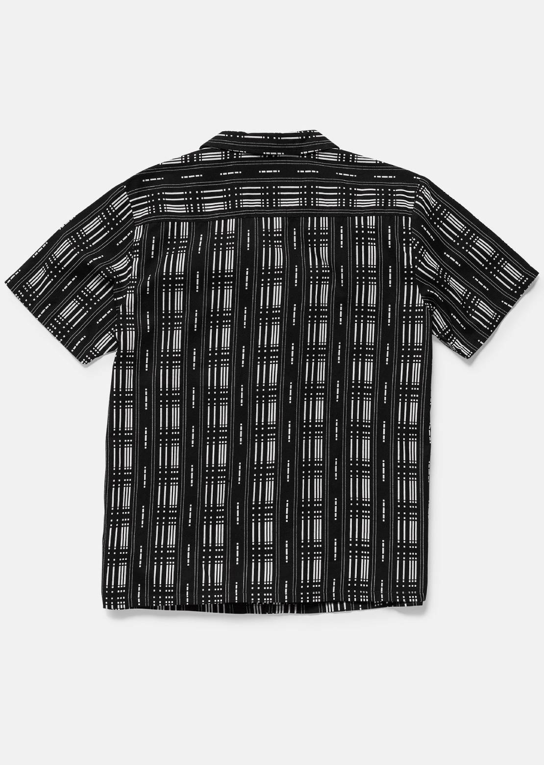 Volcom Men's Macros Button Up Shirt Black