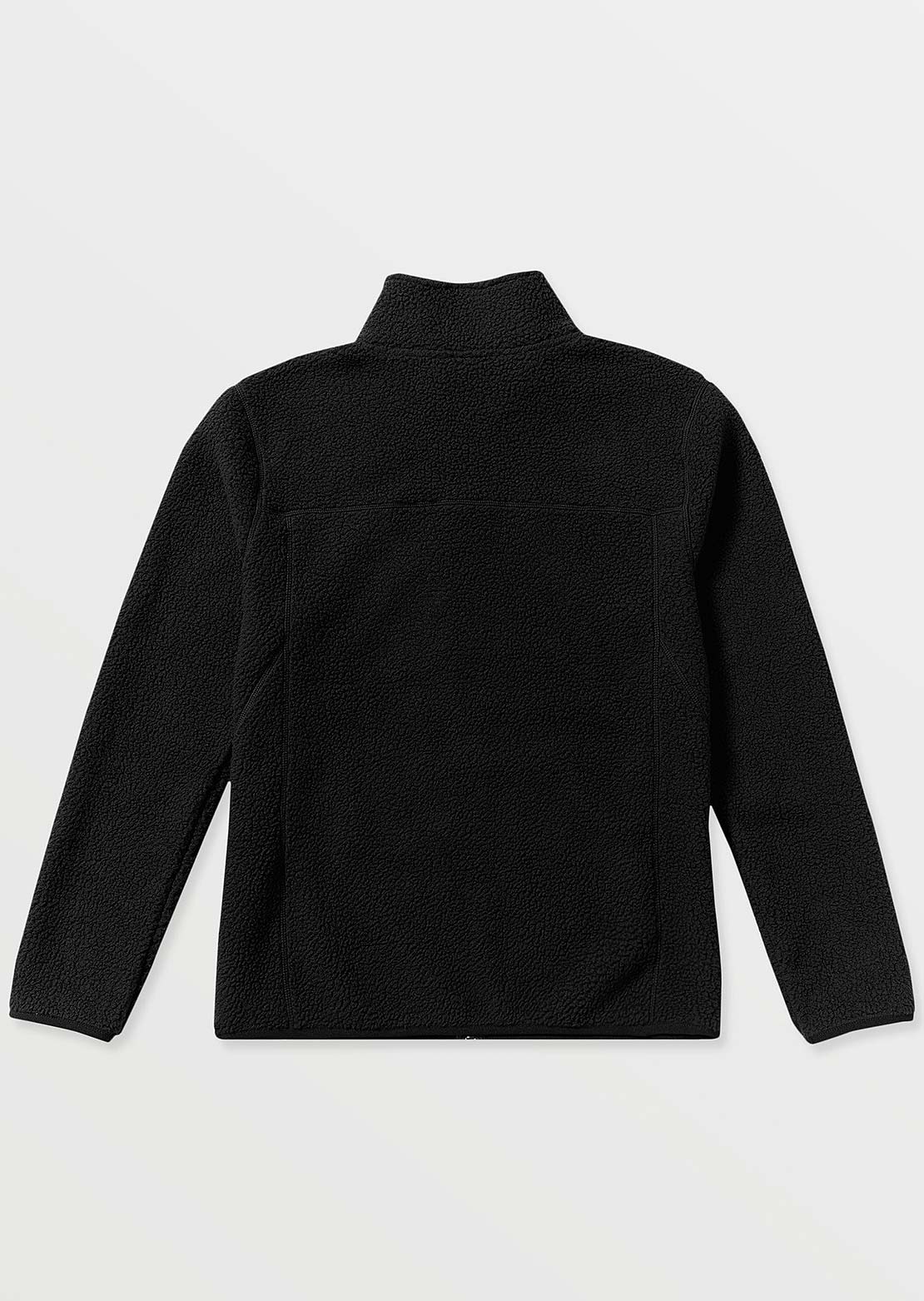 Volcom Men's Nelson Sherpa Full-Zip Fleece Black
