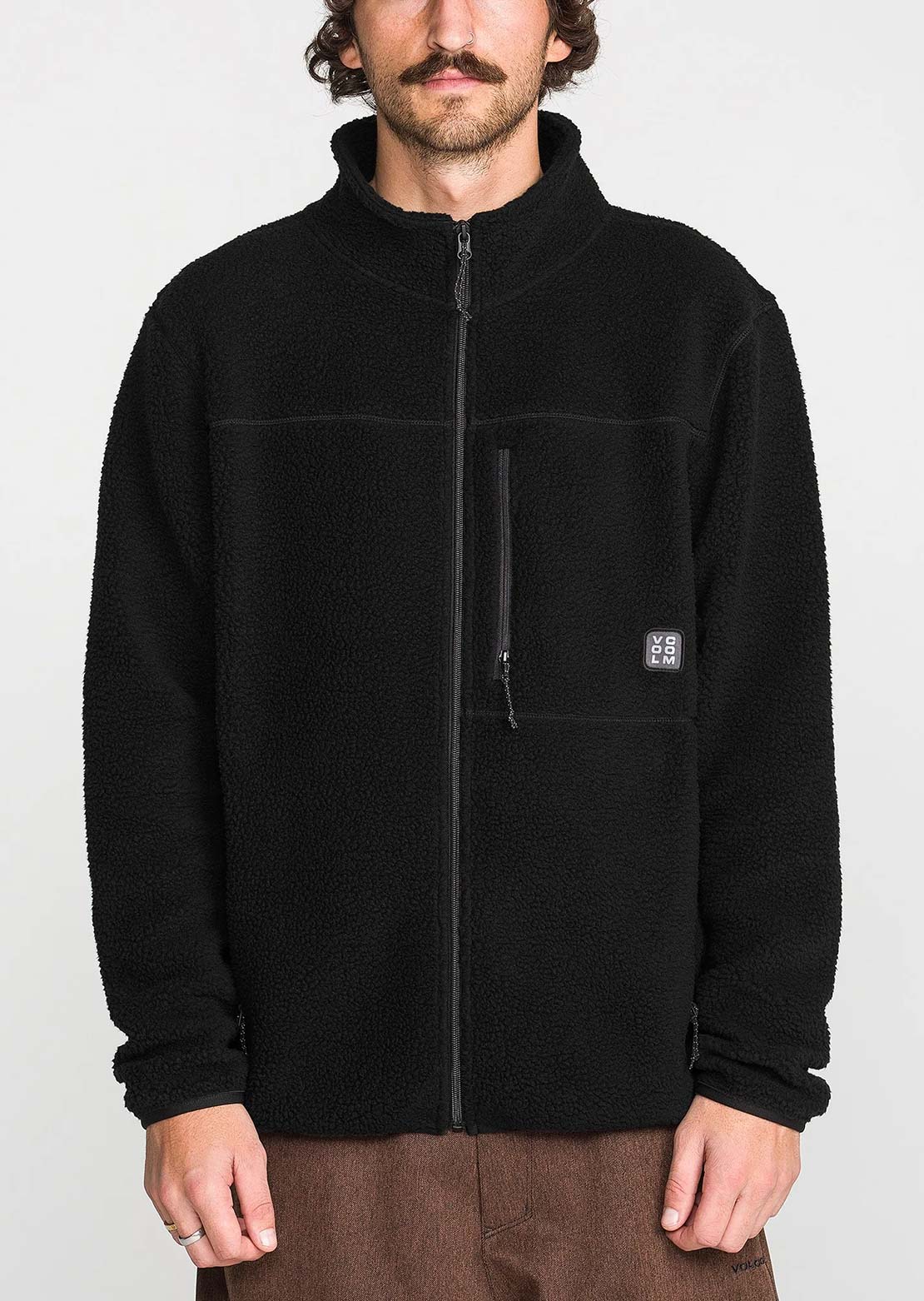 Volcom Men's Nelson Sherpa Full Zip Jacket