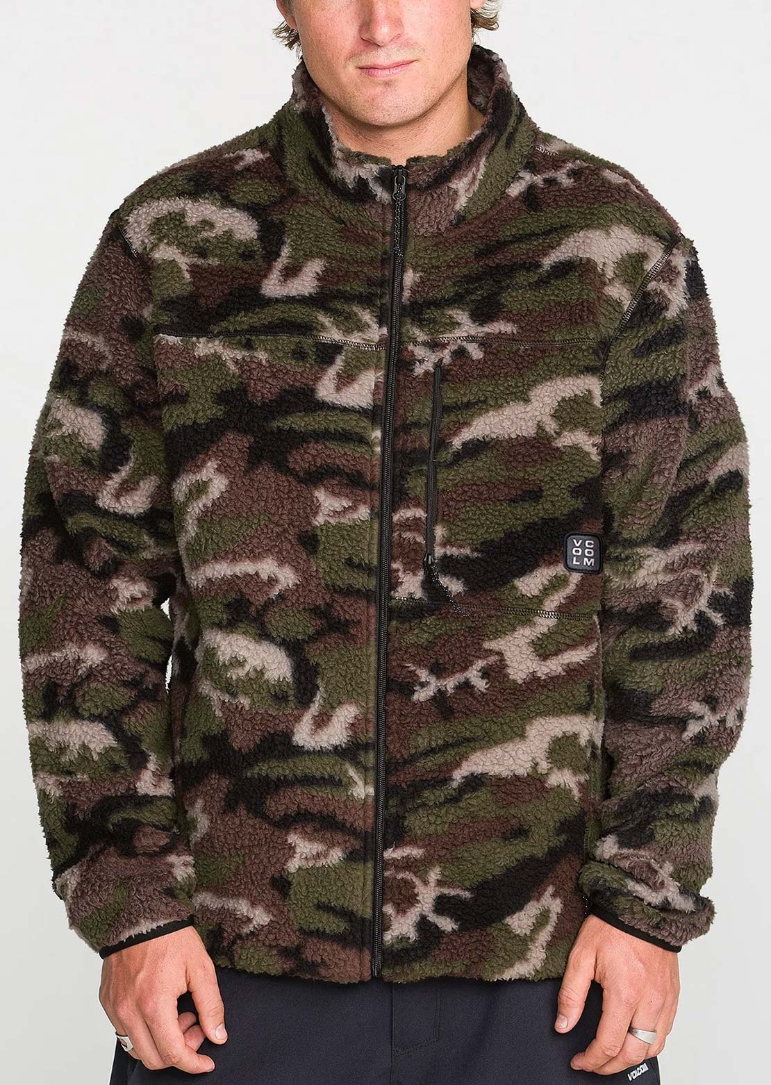 Volcom Men's Nelson Sherpa Full Zip Jacket