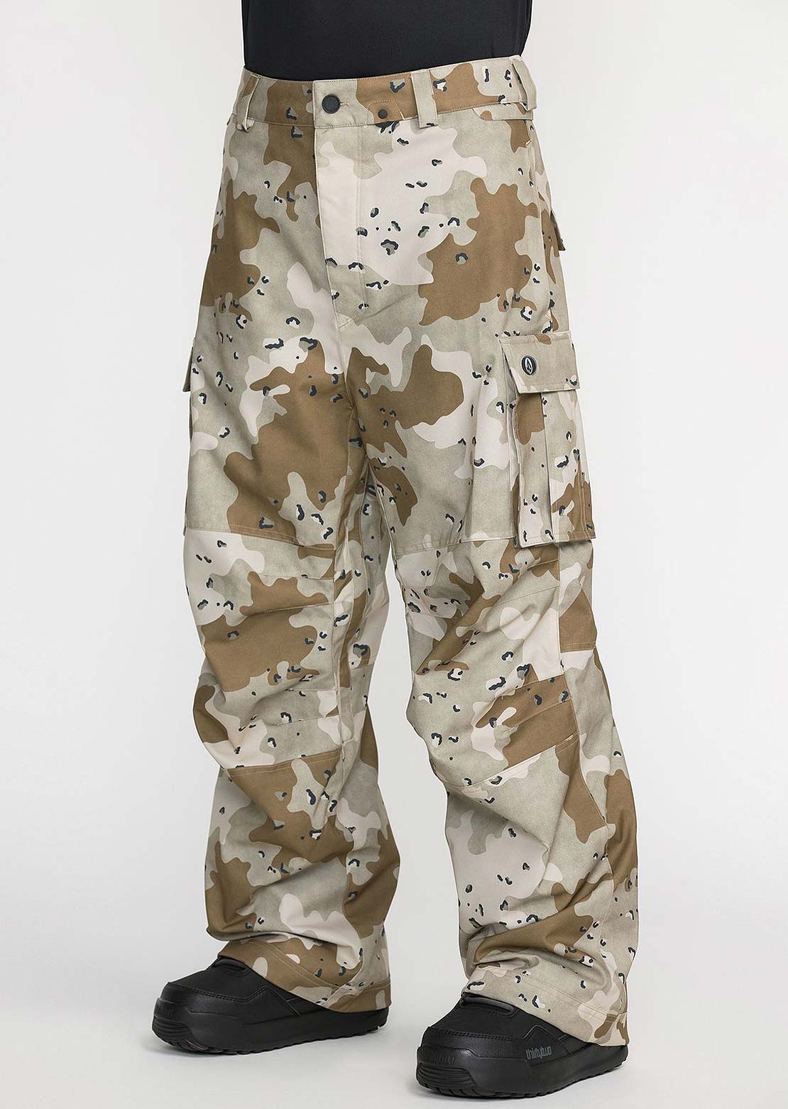 Volcom Men's Nwrk Baggy Pants Camouflage