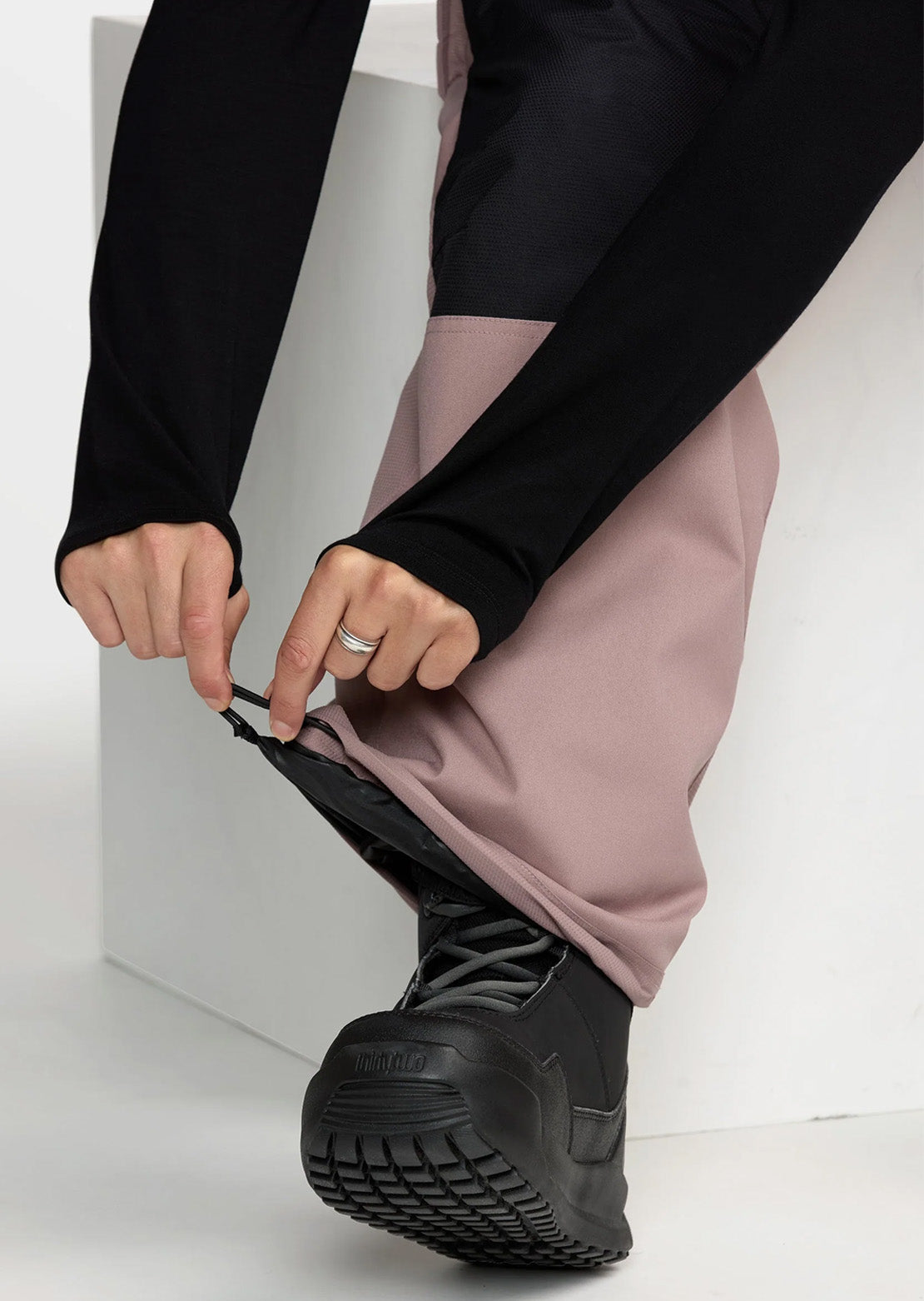 Volcom Men's Nwrk Baggy Pants Pale Mauve