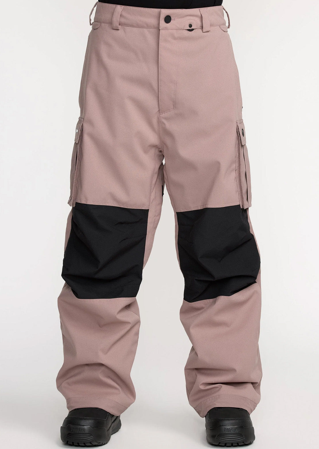 Volcom Men's Nwrk Baggy Pants Pale Mauve