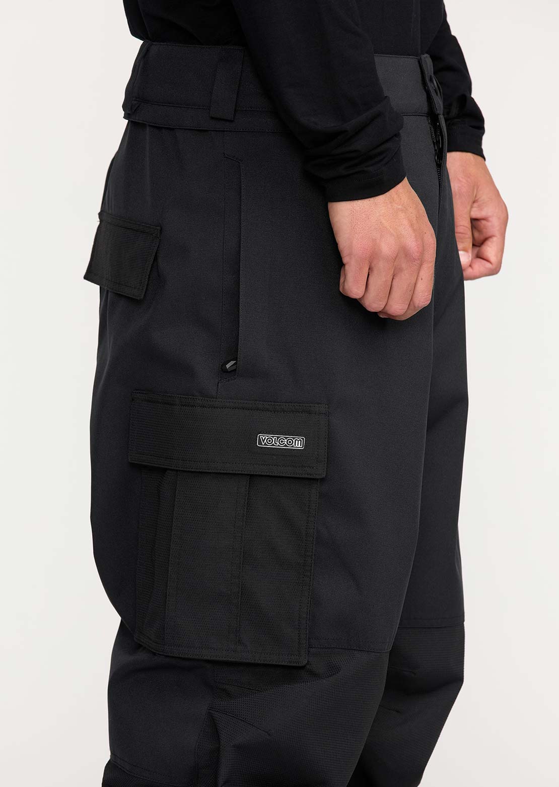 Volcom Men's Nwrk Baggy Pants Black