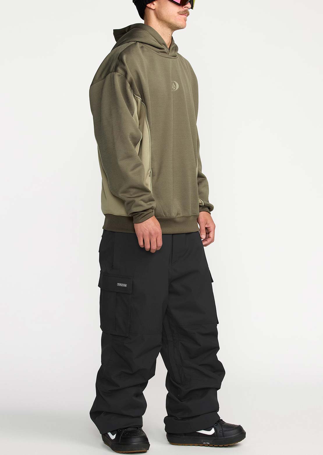 Volcom Men's Nwrk Baggy Pants Black