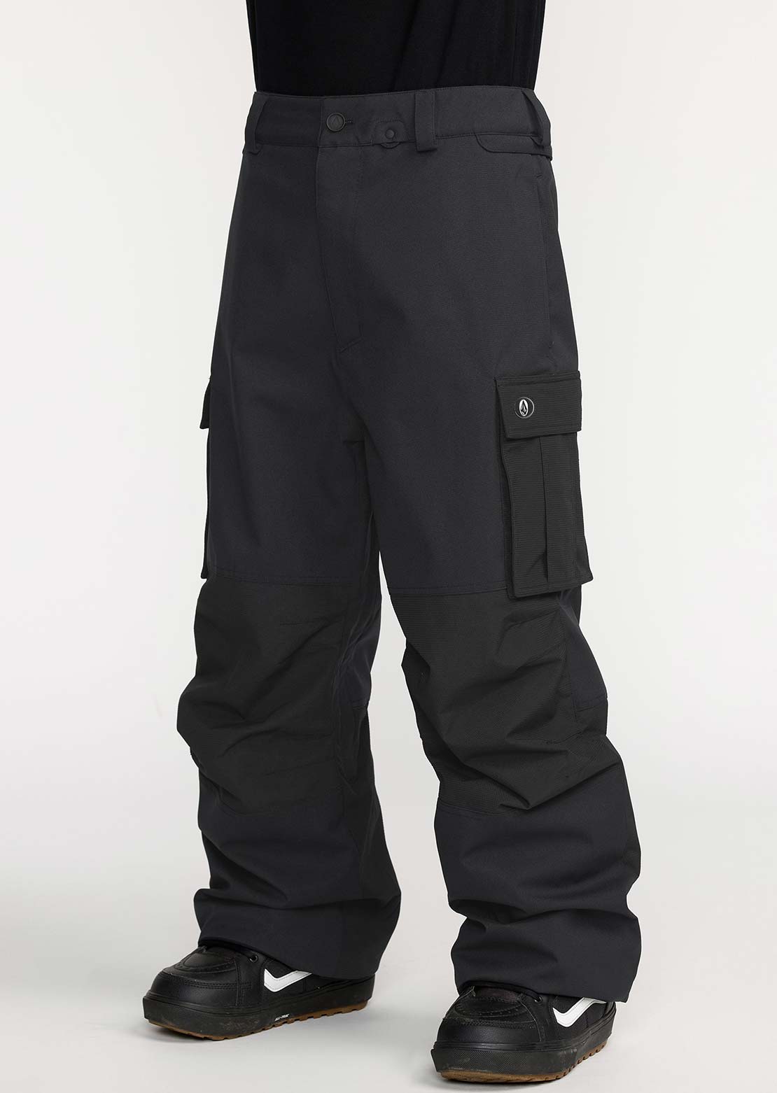 Volcom Men's Nwrk Baggy Pants Black