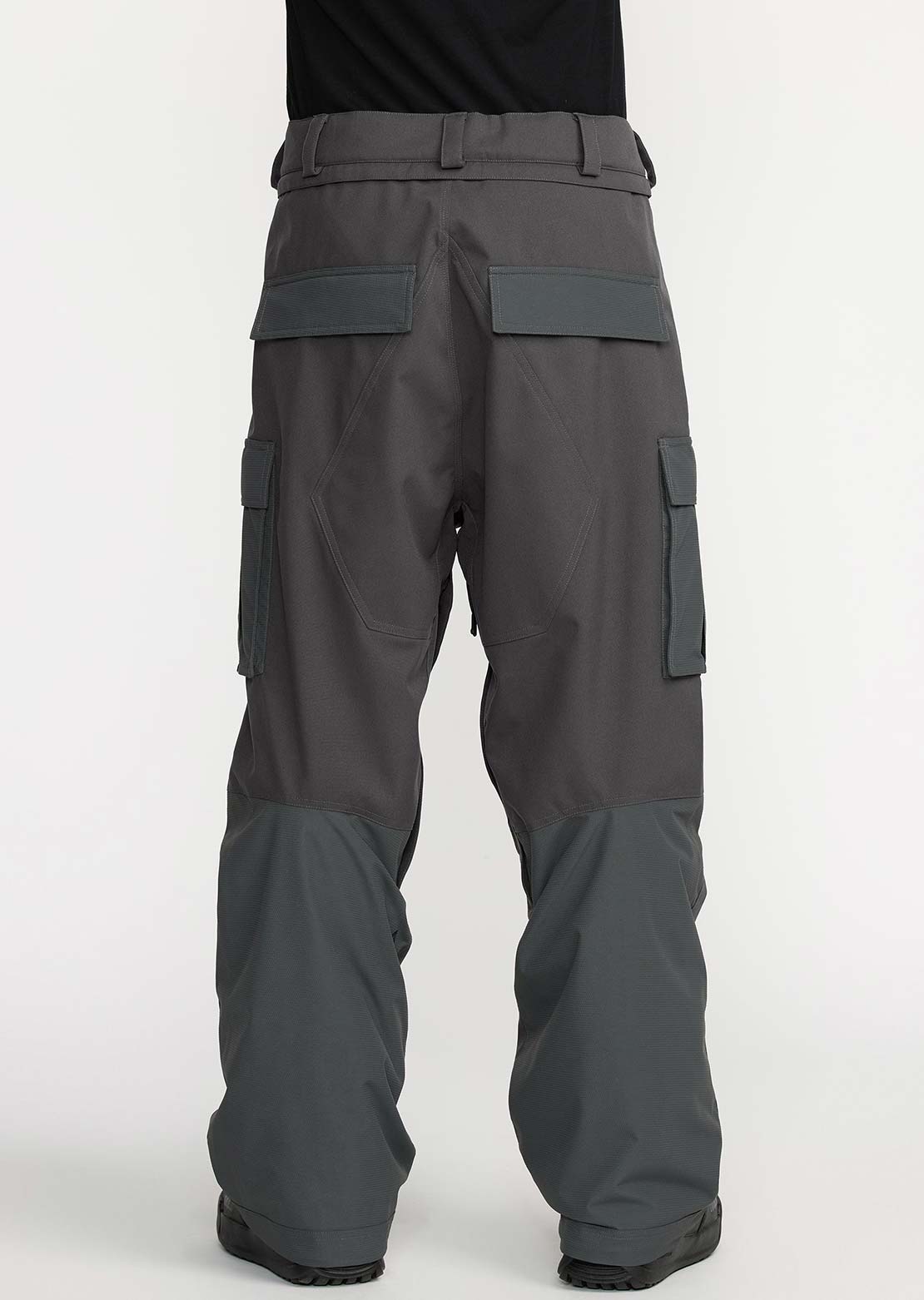 Volcom Men's Nwrk Baggy Pants Dark Grey