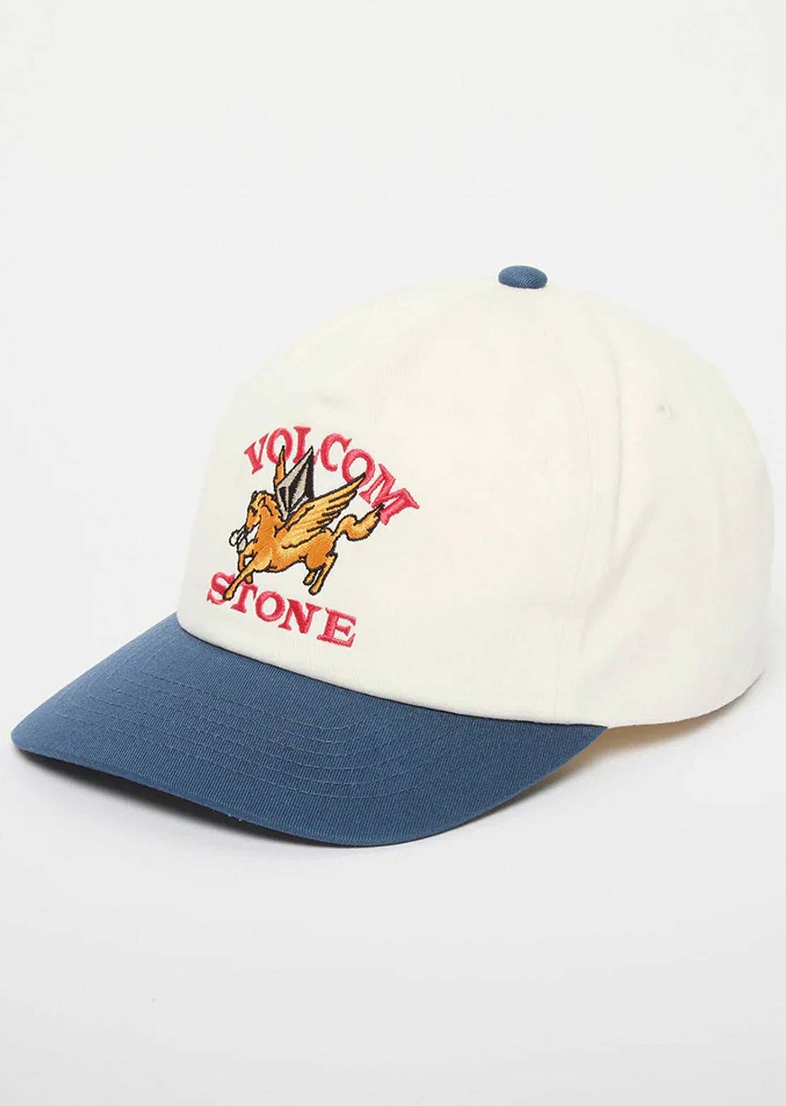 Volcom Men's Petrolstone Adjustable Cap Off White