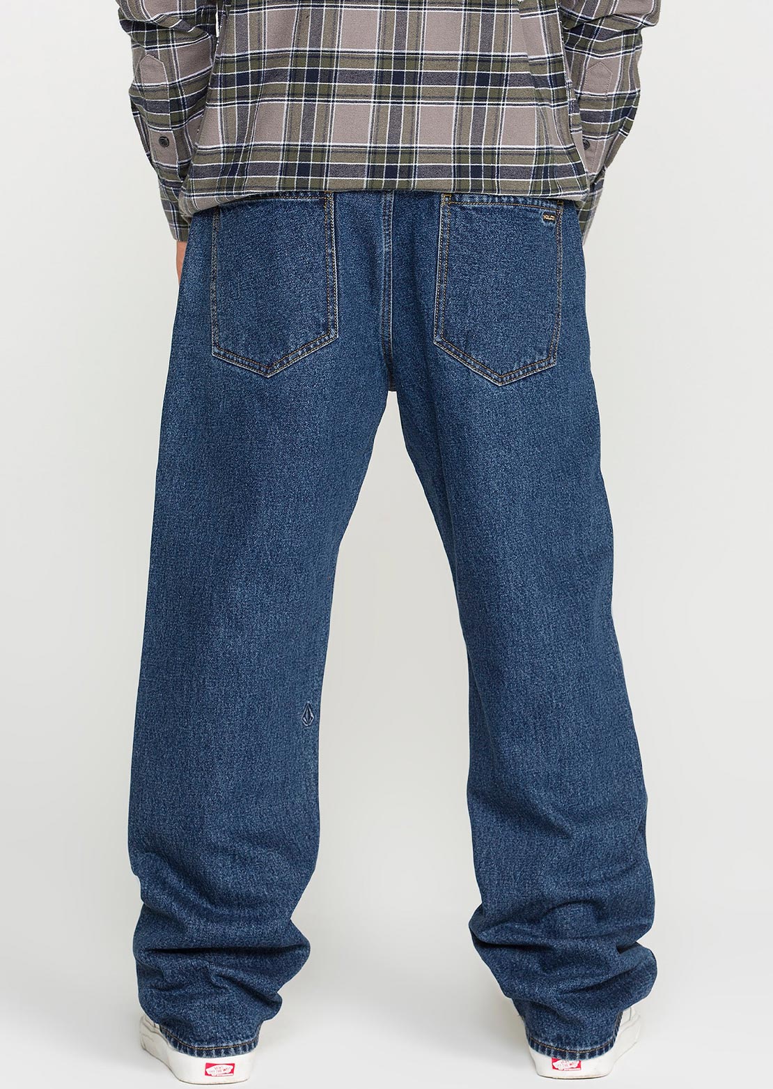 Volcom Men's Pipe Dreams Denim Pants Dkstone