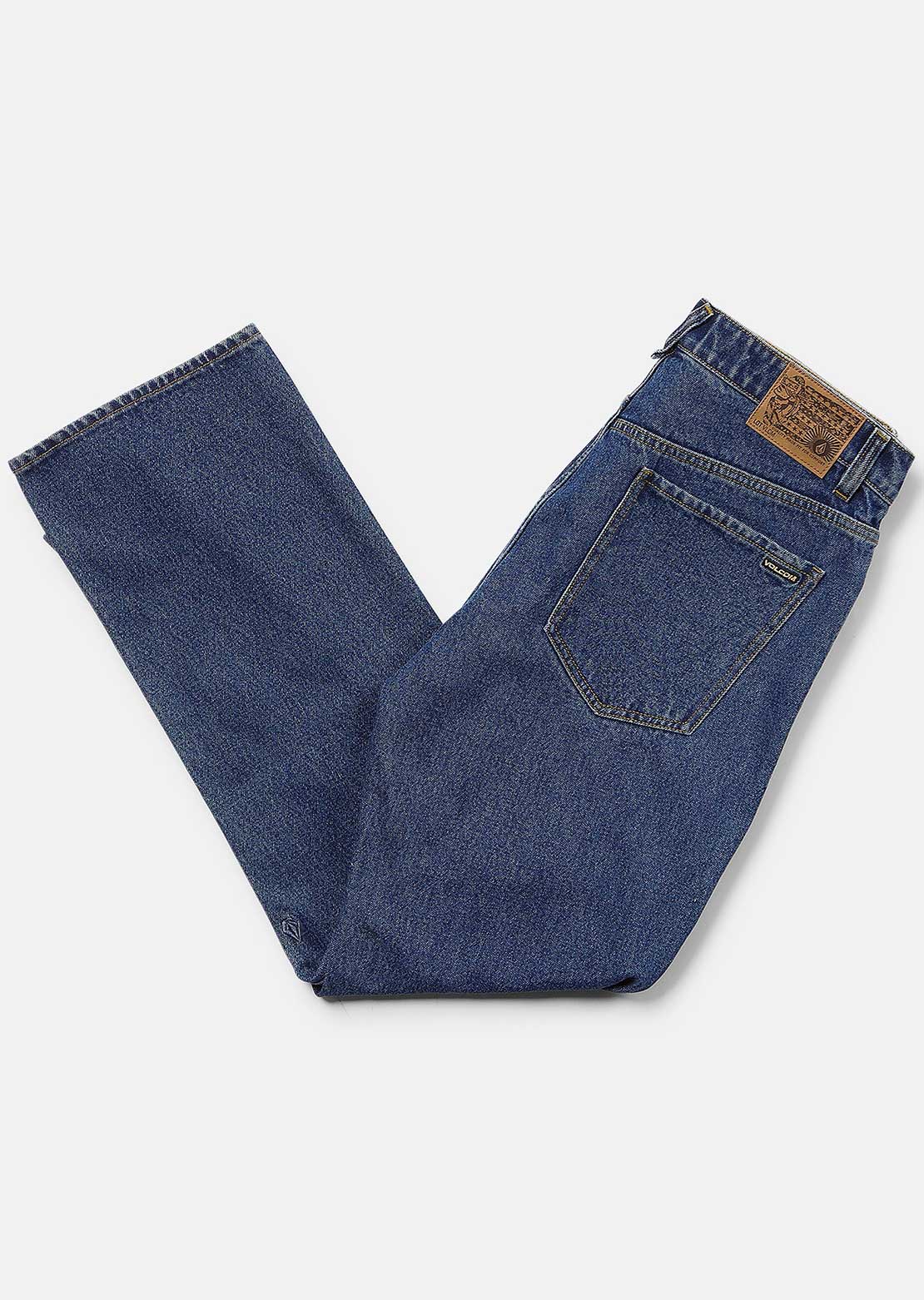 Volcom Men's Pipe Dreams Denim Pants Dkstone