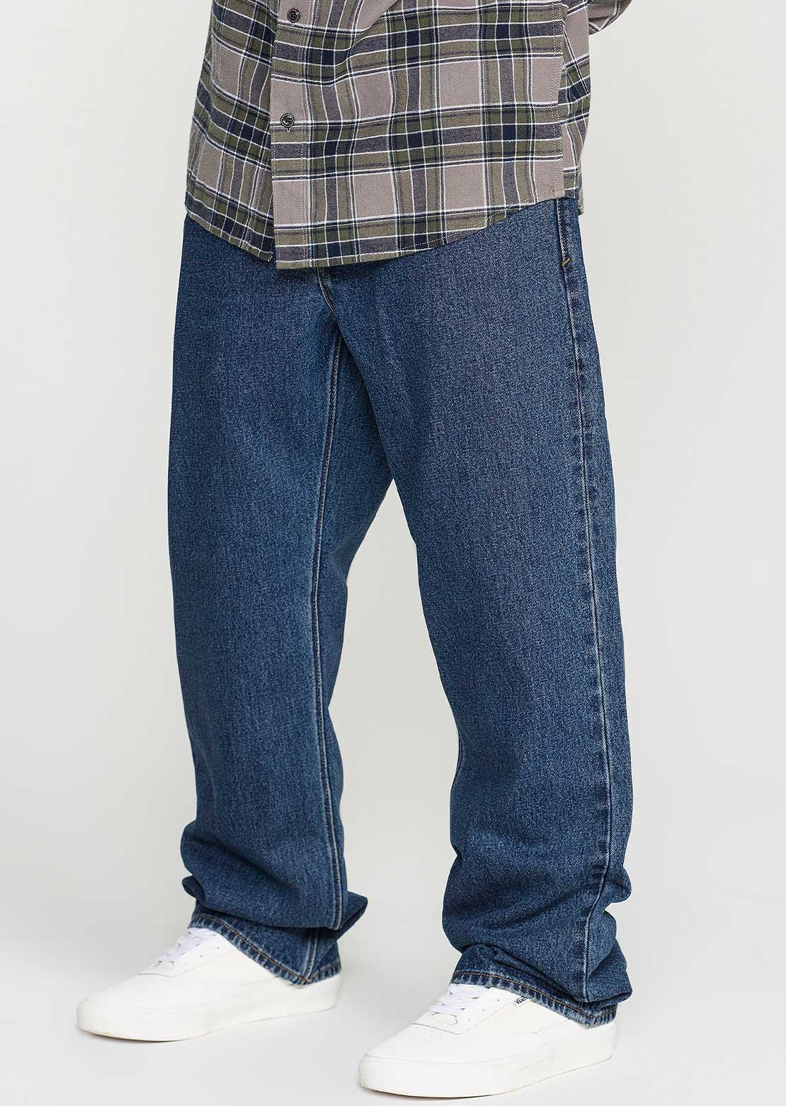 Volcom Men's Pipe Dreams Denim Pants Dkstone