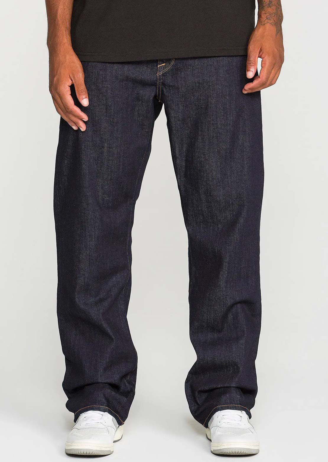 Volcom Men's Pipe Dreams Denim Pants Rinse