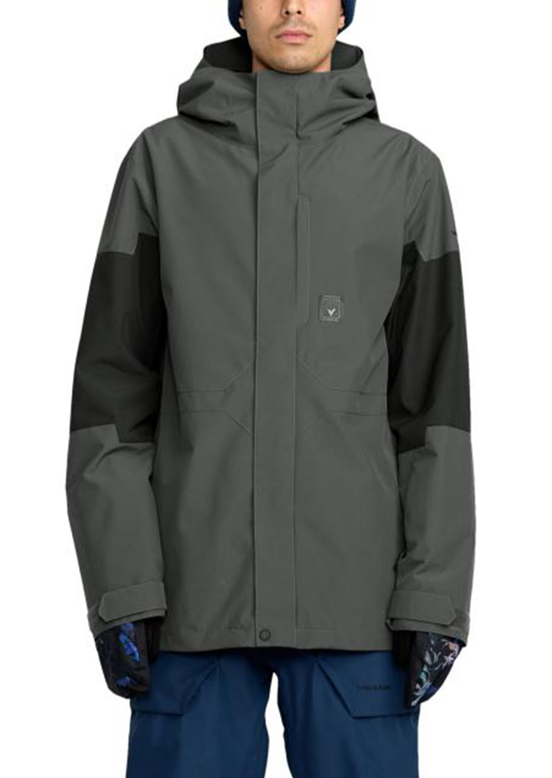 Volcom Men's Primry Insulated Jacket Dark Grey