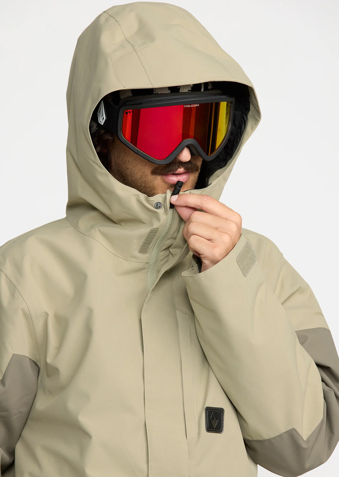 Volcom Men's Primry Jacket Moss Green