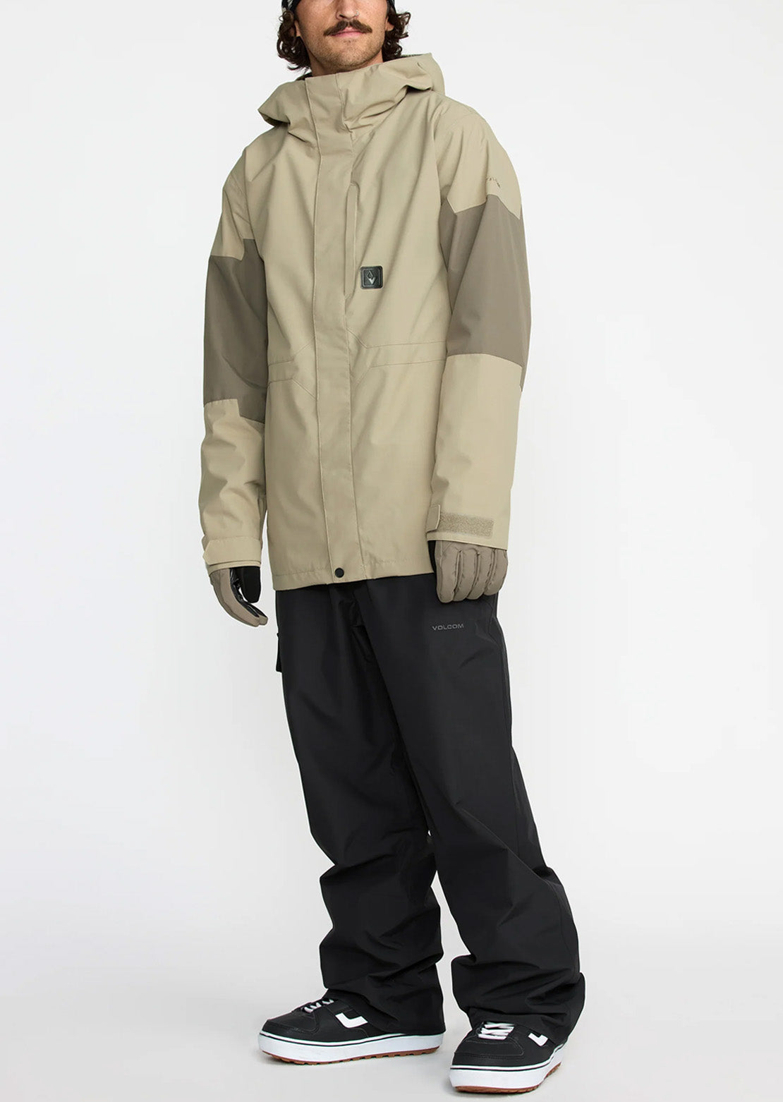 Volcom Men's Primry Jacket Moss Green
