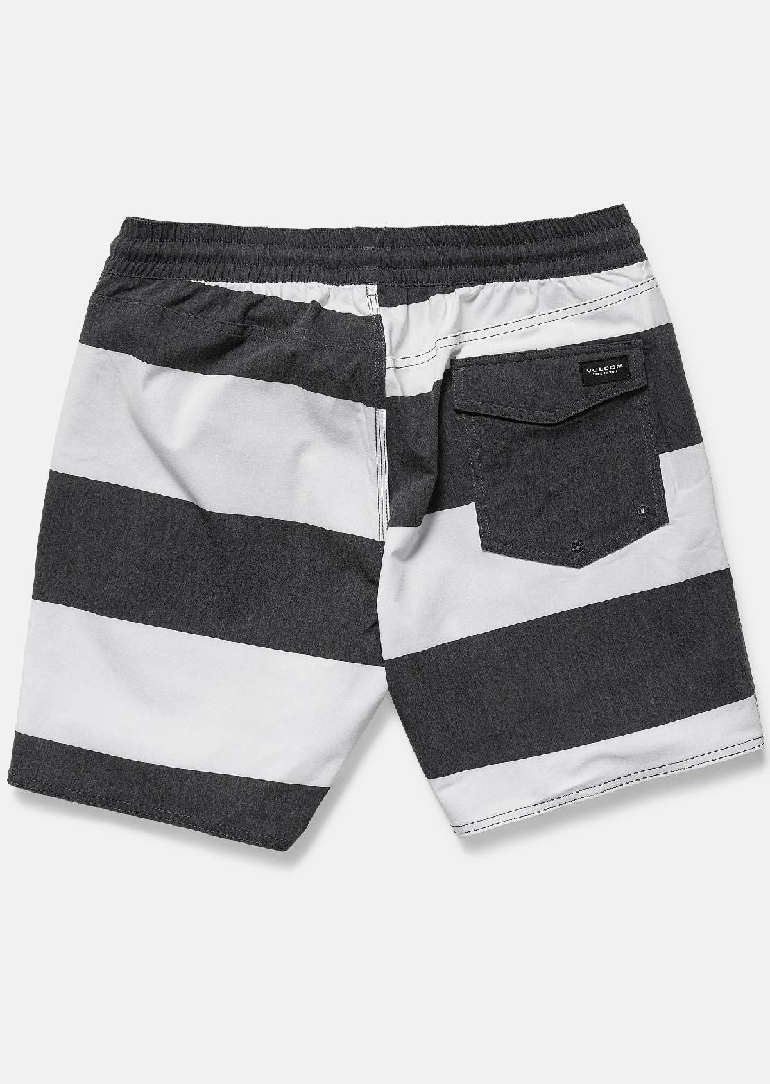 Volcom Men's Psyche Cotton Trunk 17 Shorts Black