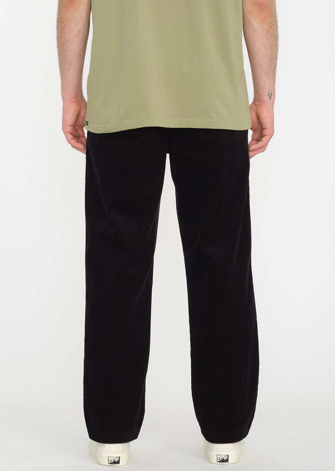 Volcom Men's Psychstone Elastic Waist Pant Black
