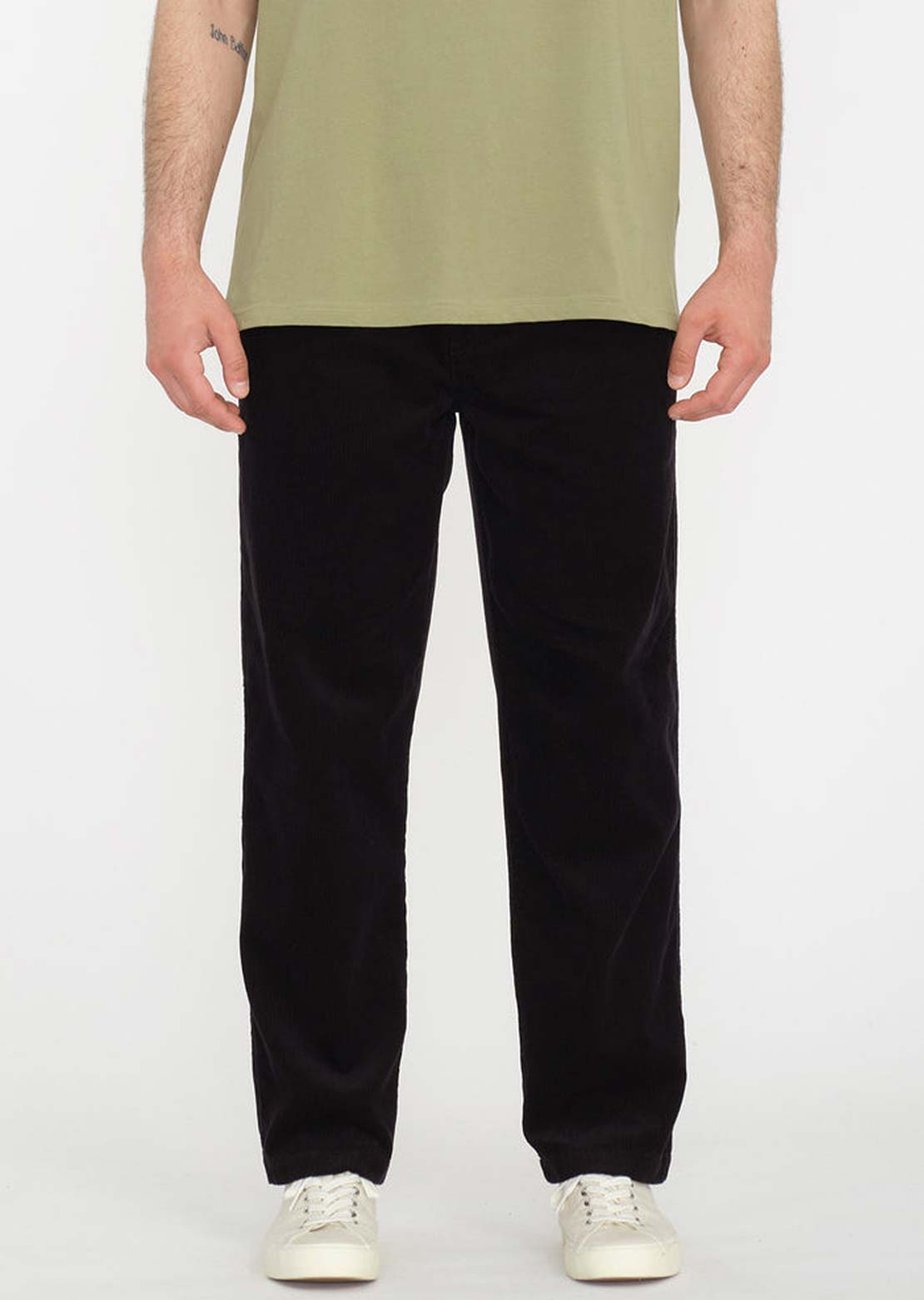 Volcom Men's Psychstone Elastic Waist Pant Black