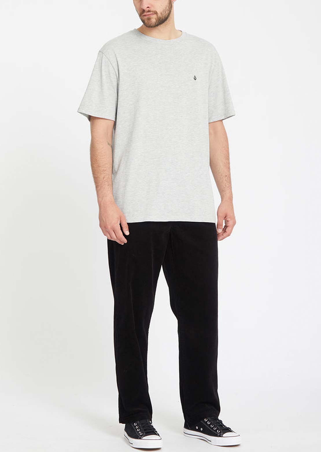 Volcom Men's Psychstone Elastic Waist Pant Black