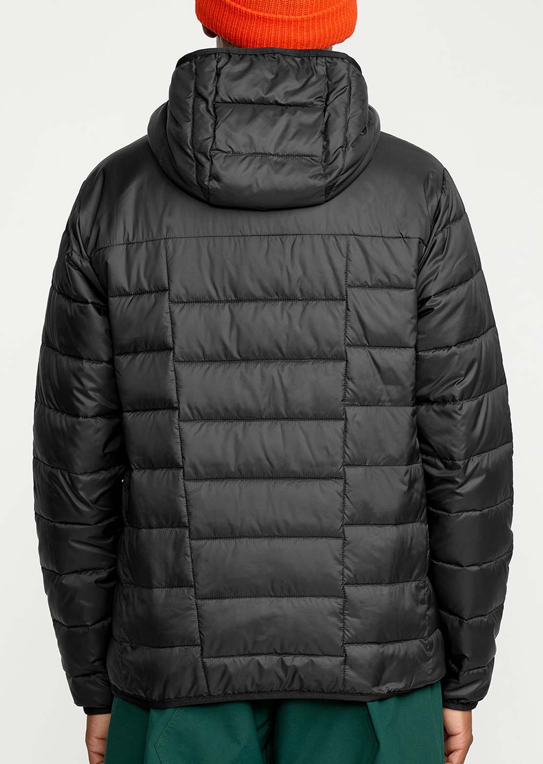 Volcom Men's Puff Puff Hooded Jacket Black