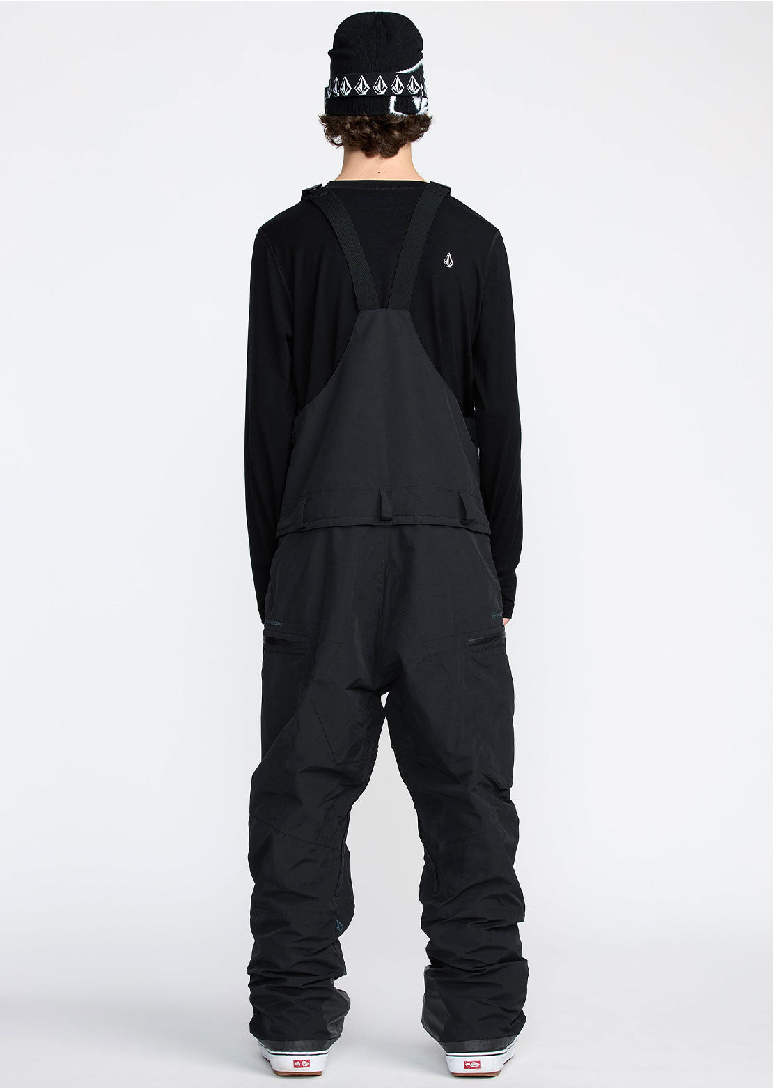Volcom Men's Rain GORE-TEX Bib Overall Pants Black