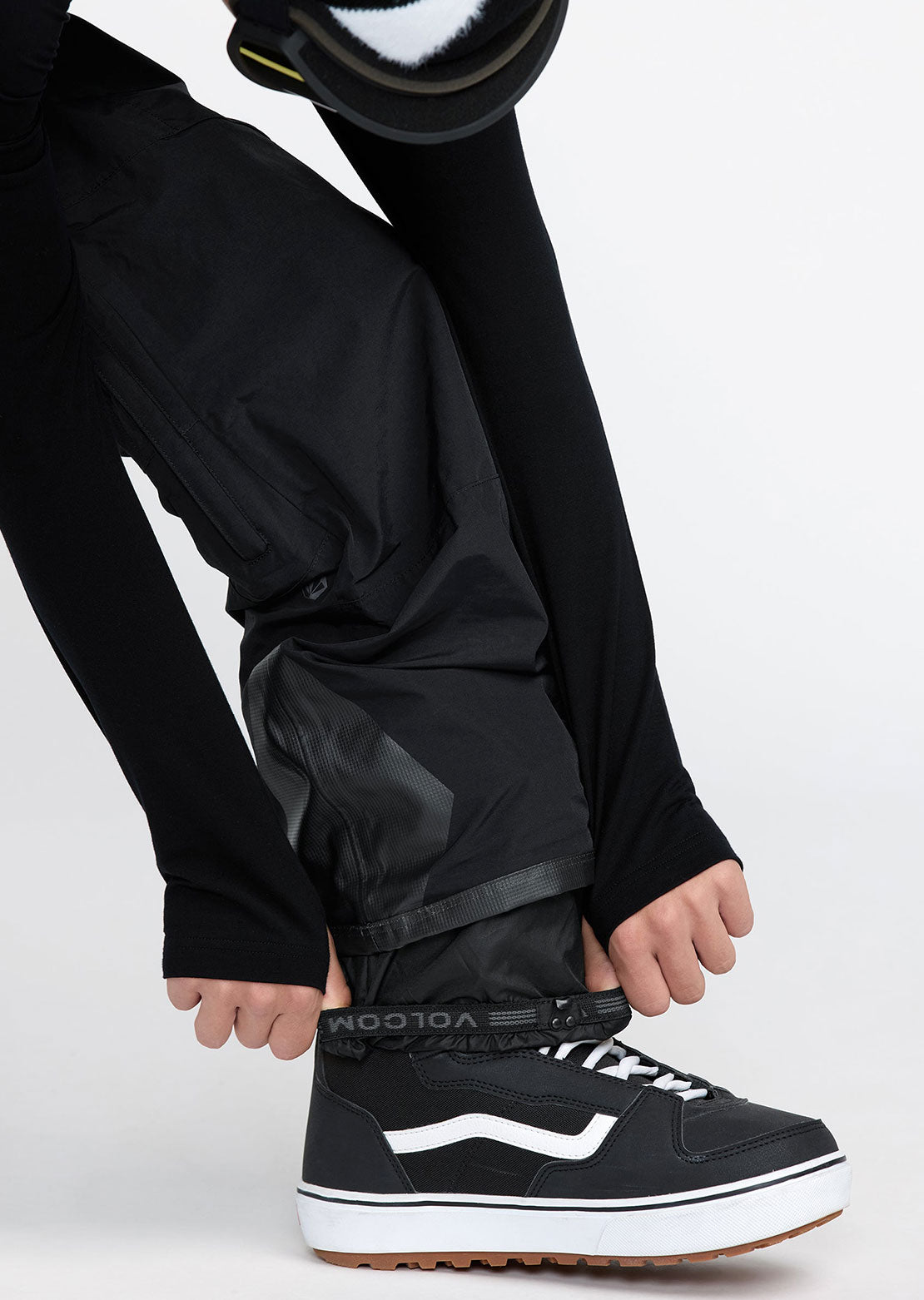 Volcom Men's Rain GORE-TEX Bib Overall Pants Black