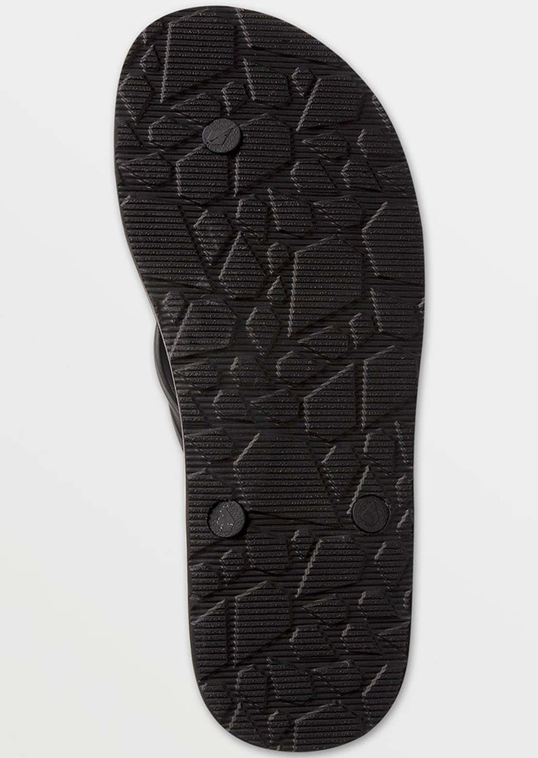 Volcom Men's Recliner Leather Sandal Black