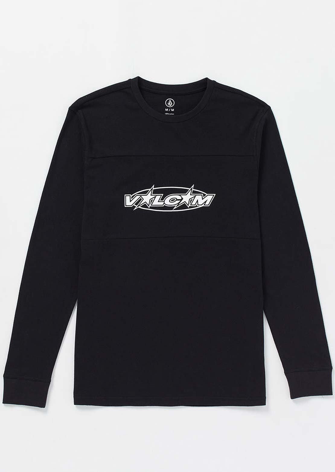 Volcom Men's Sendstone Crew Longsleeve Black
