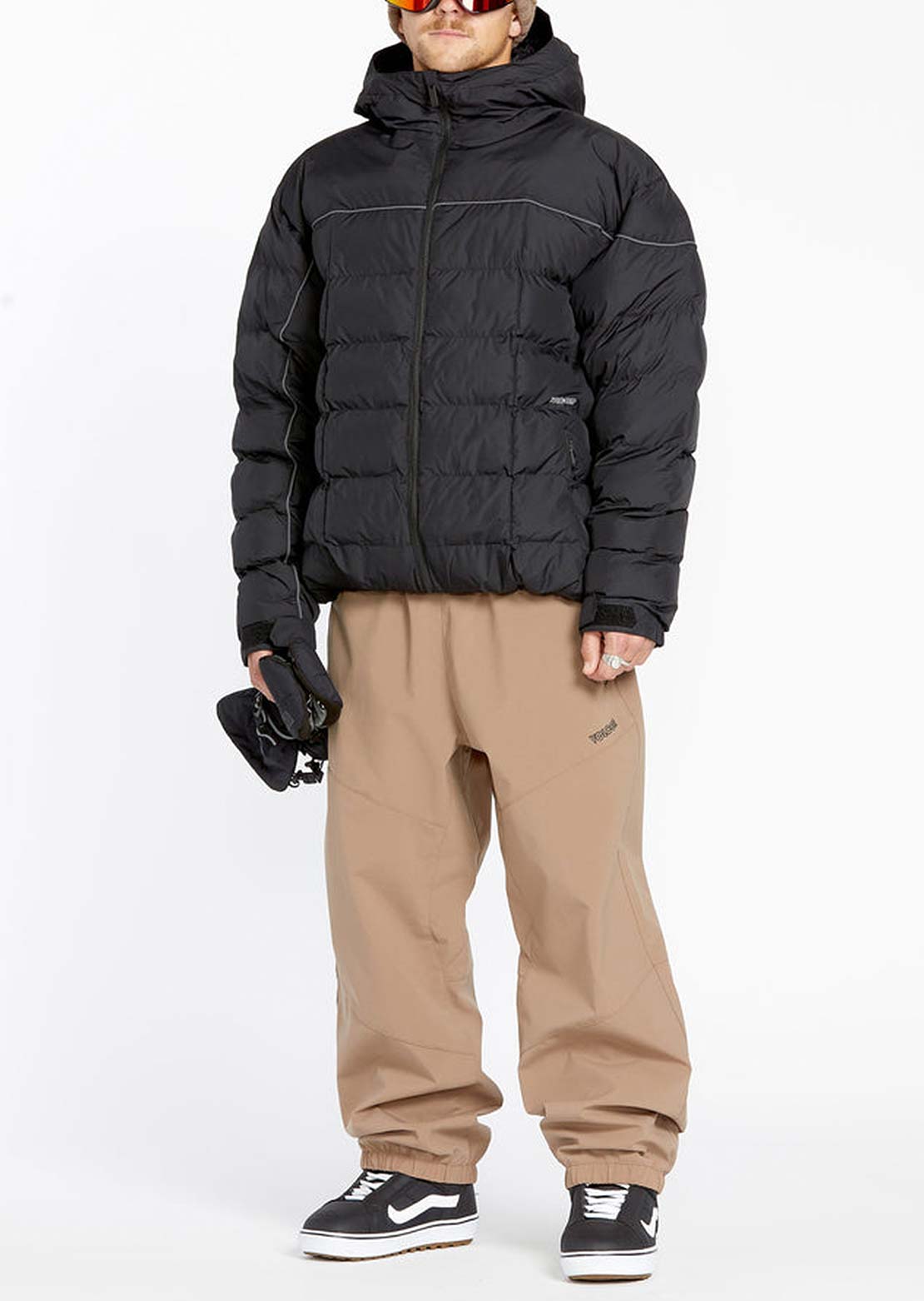 Volcom Men's Sew Down Jacket Black