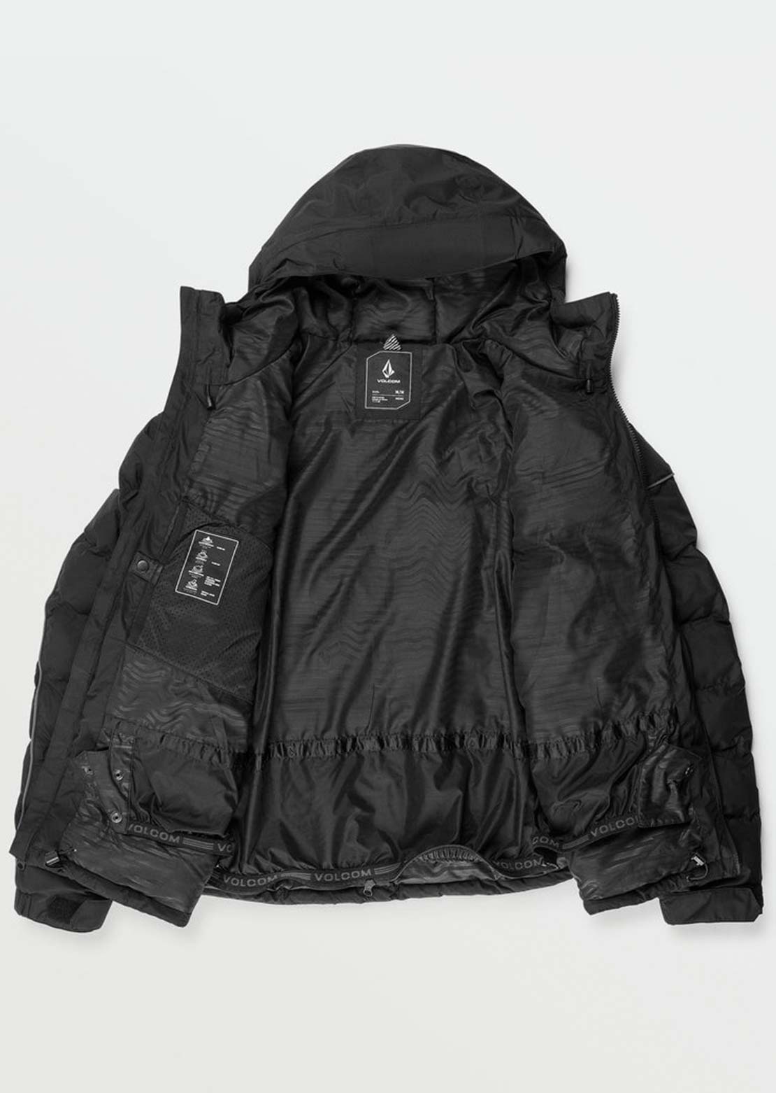 Volcom Men's Sew Down Jacket Black