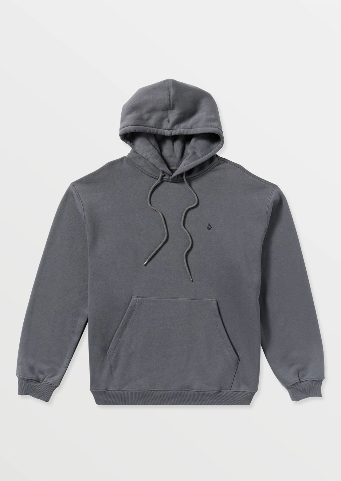 Volcom Men's Single Stone PW Pullover Hood Asphalt Black