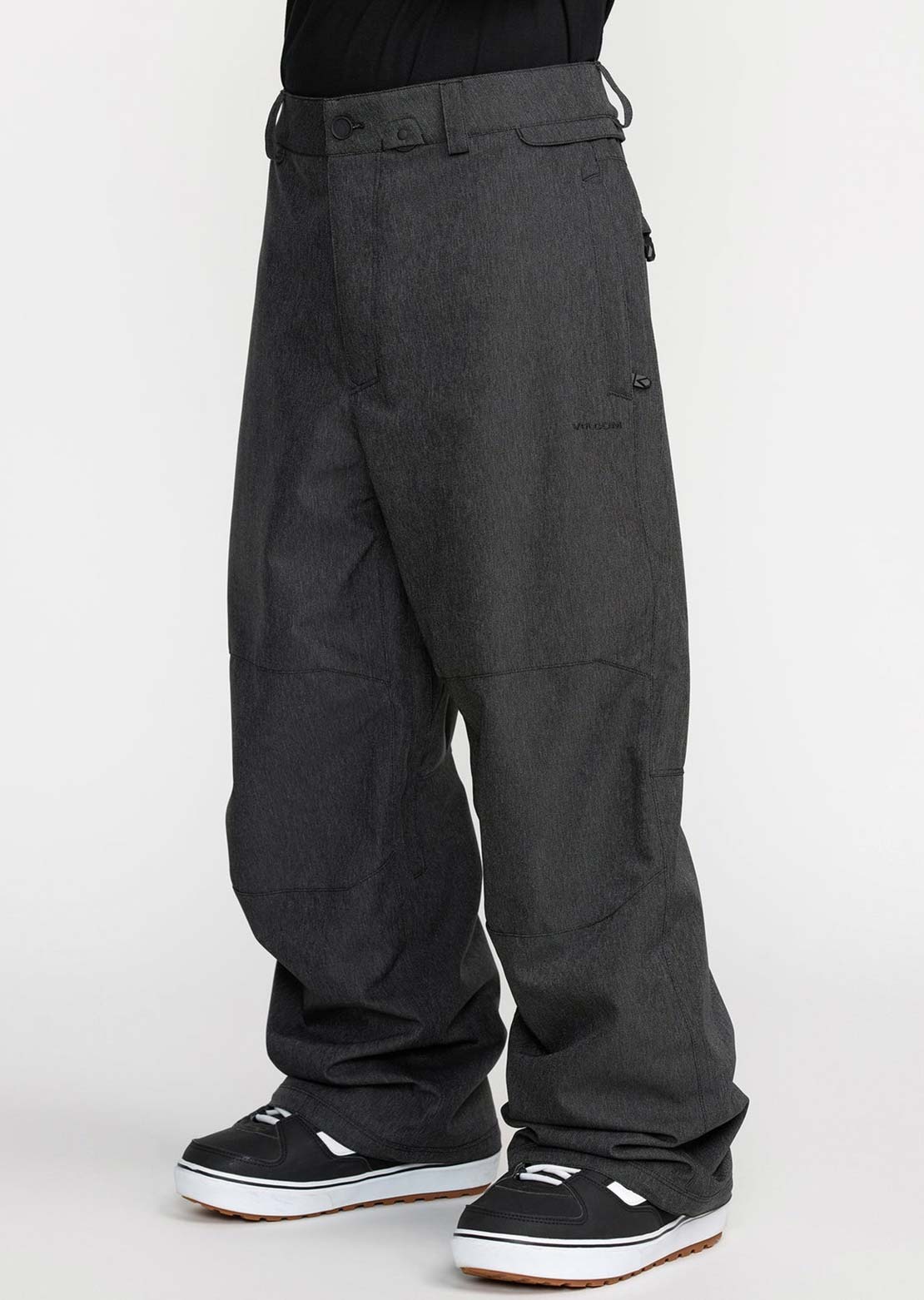 Volcom Men's Snow Billow Pants Black Denim