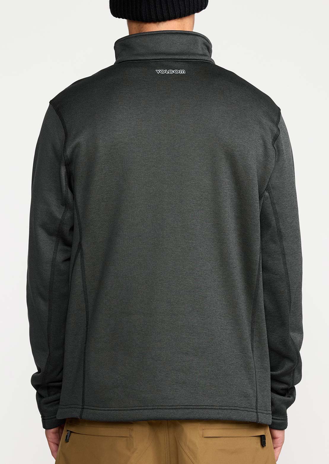 Volcom Men's Snowbound Fleece Full Zip Jacket Black