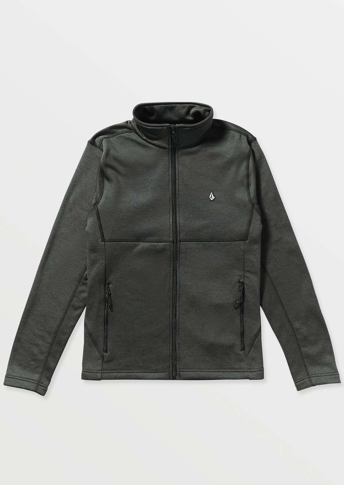 Volcom Men's Snowbound Fleece Full Zip Jacket Black