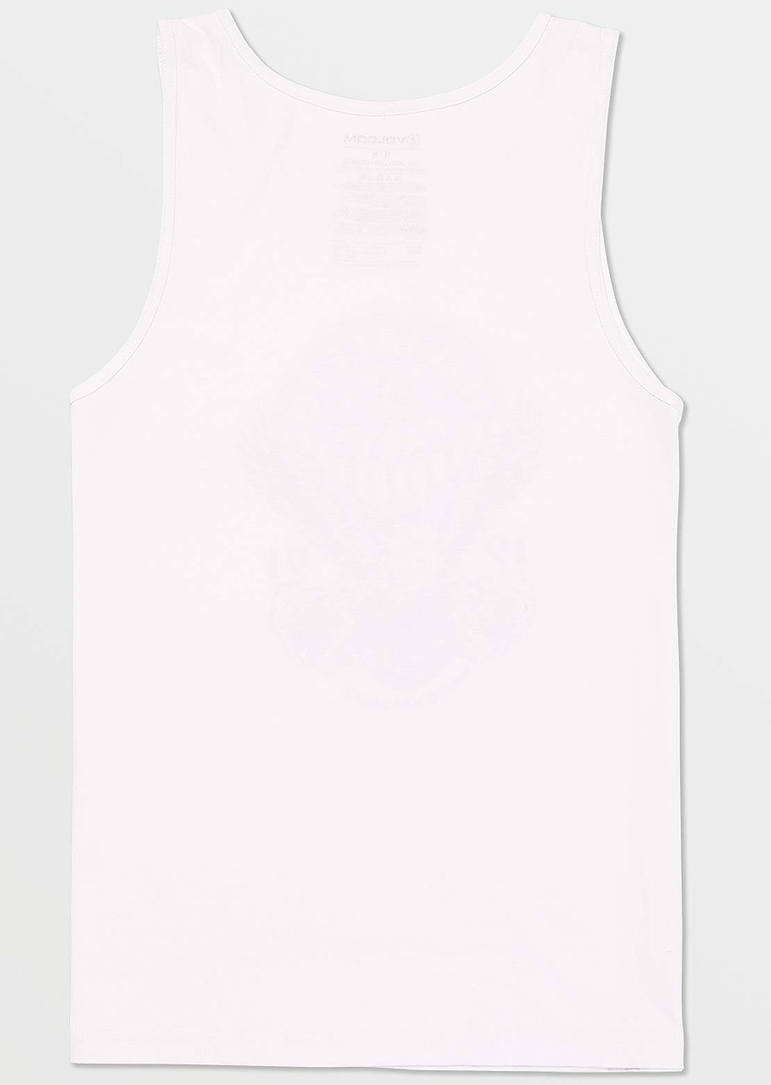 Volcom Men's Solid Heather Tank White