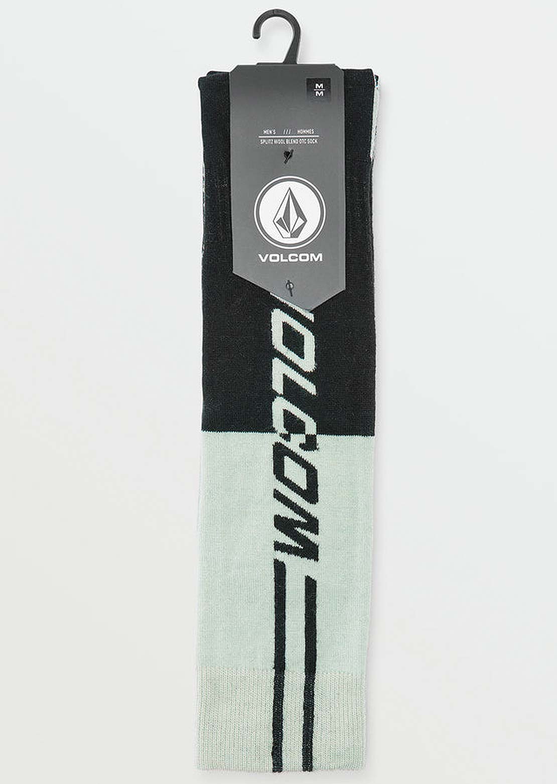 Volcom Men's Splitz Wool Blend OTC Socks Agave