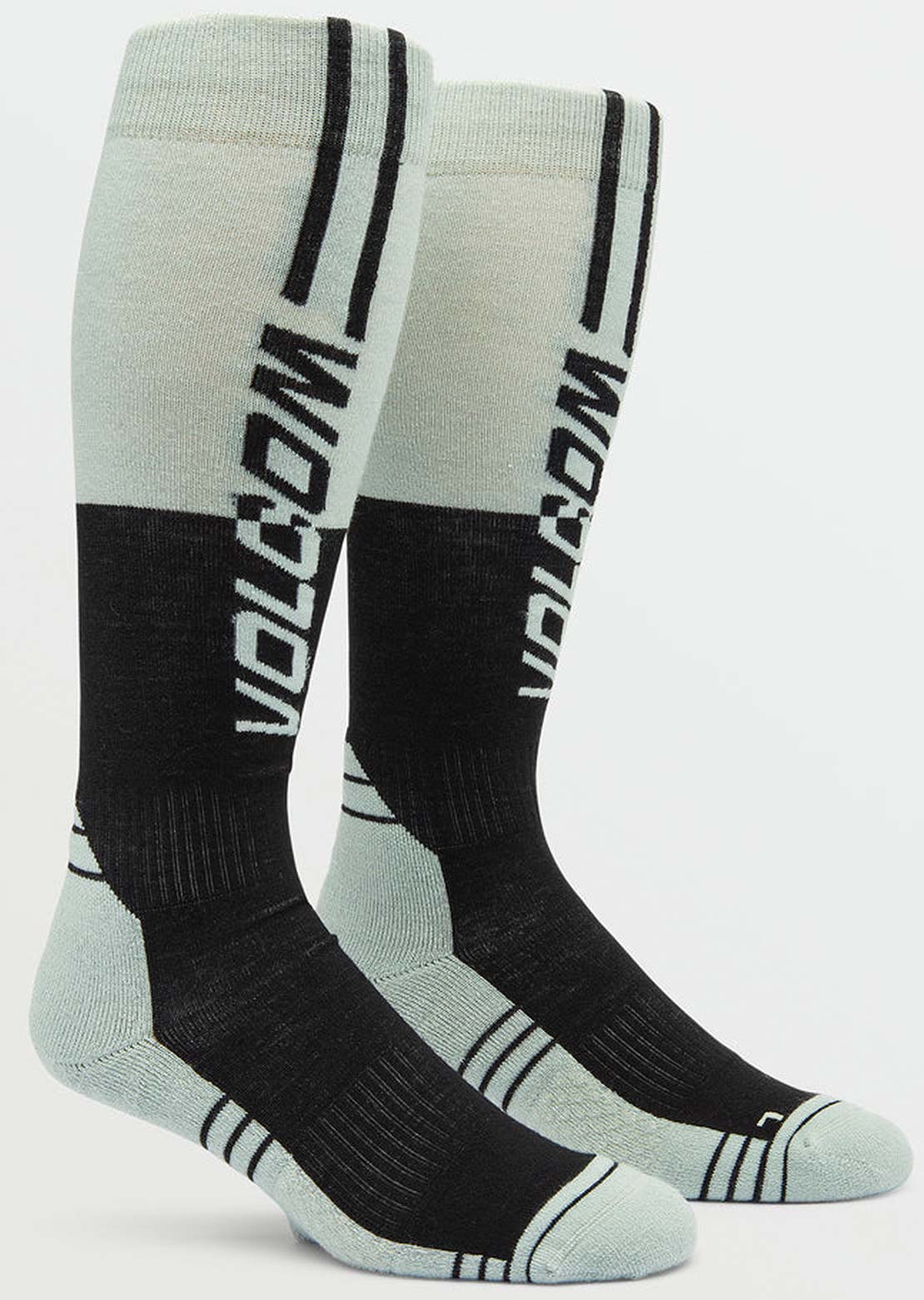 Volcom Men's Splitz Wool Blend OTC Socks Agave