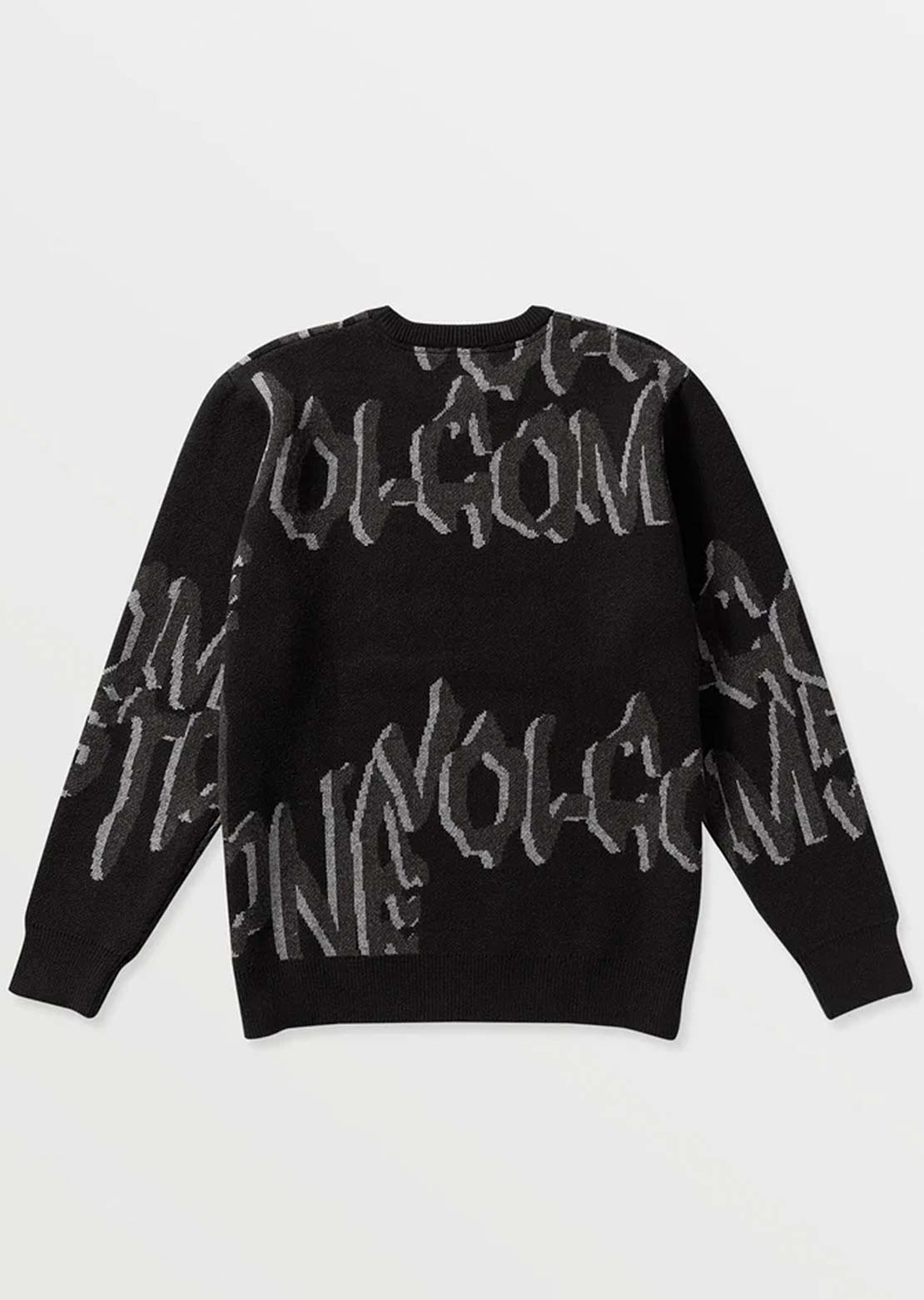 Volcom Men's Stone Jacquard Sweater Black