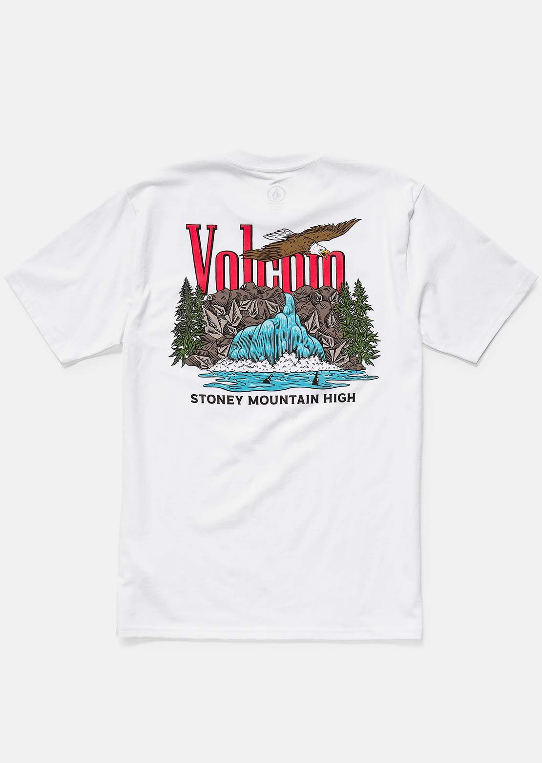 Volcom Men's Stoney Mountain T-Shirt White