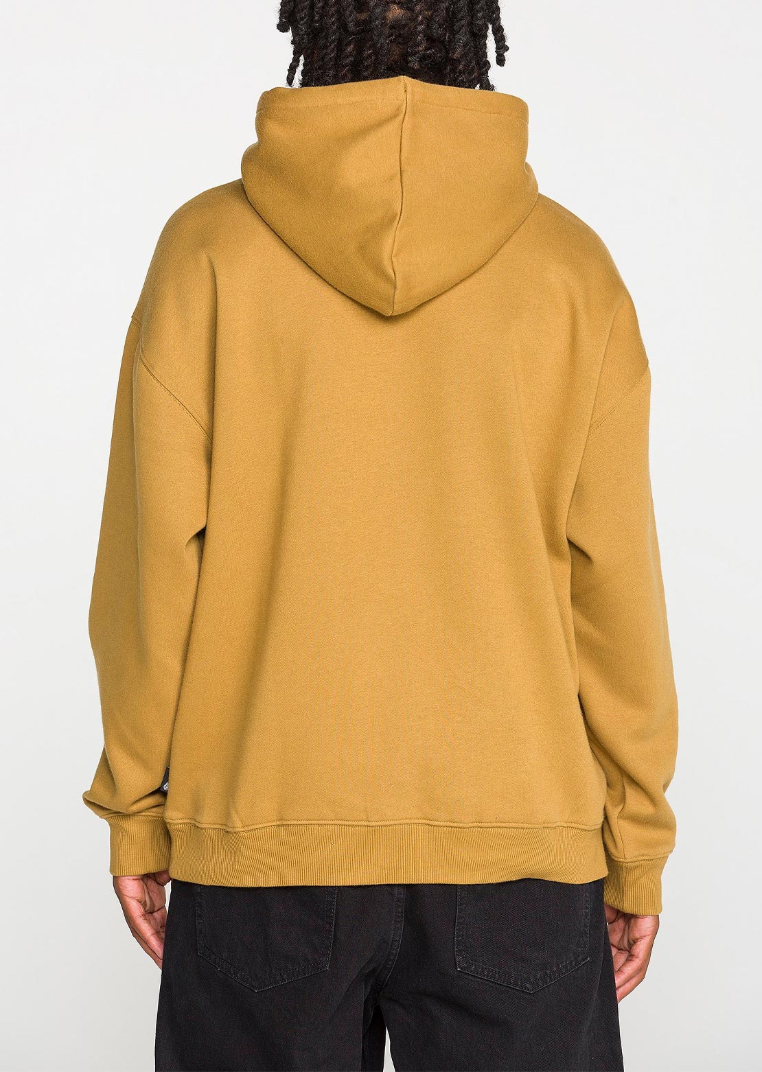 Volcom Men's Super Stoned Pullover Hood Dull Gold