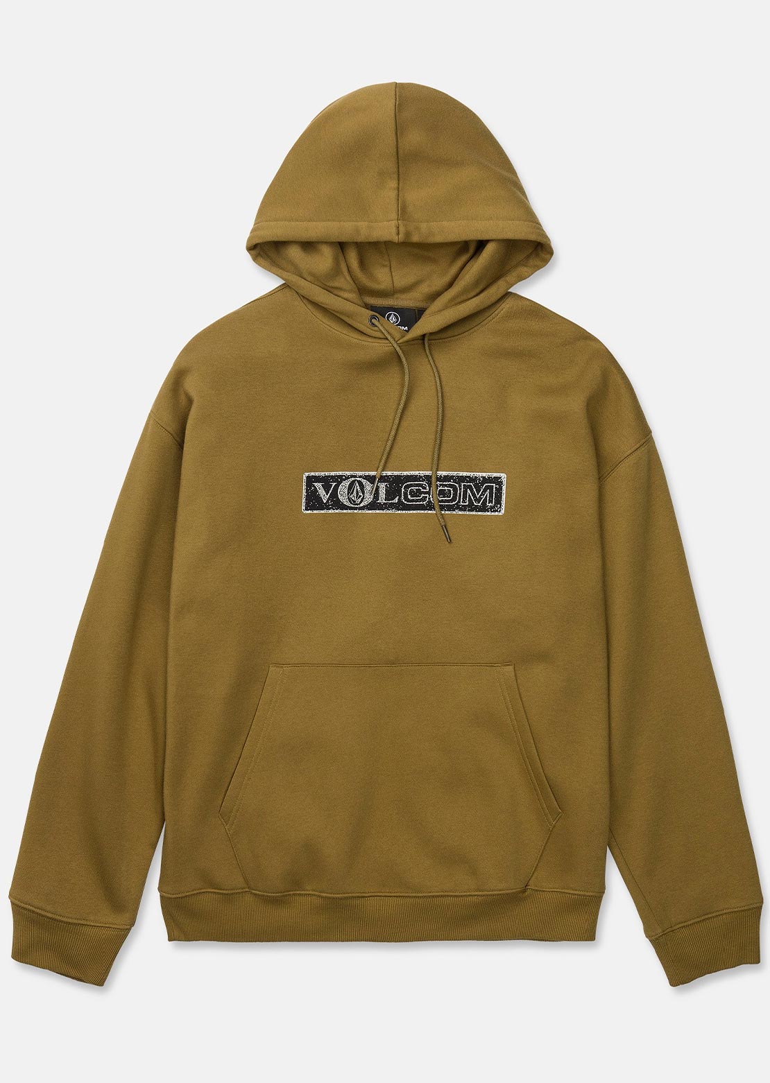 Volcom Men's Super Stoned Pullover Hood Dull Gold