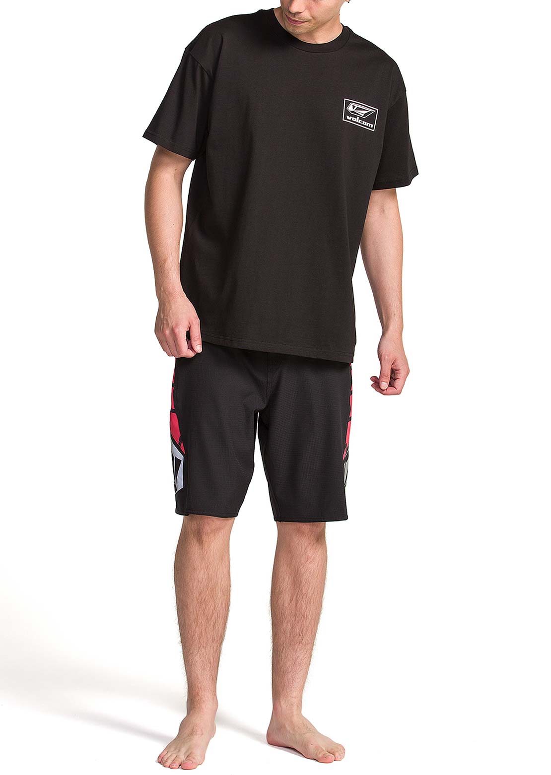 Volcom Men's Surf Vitals Modstone T-Shirt Black