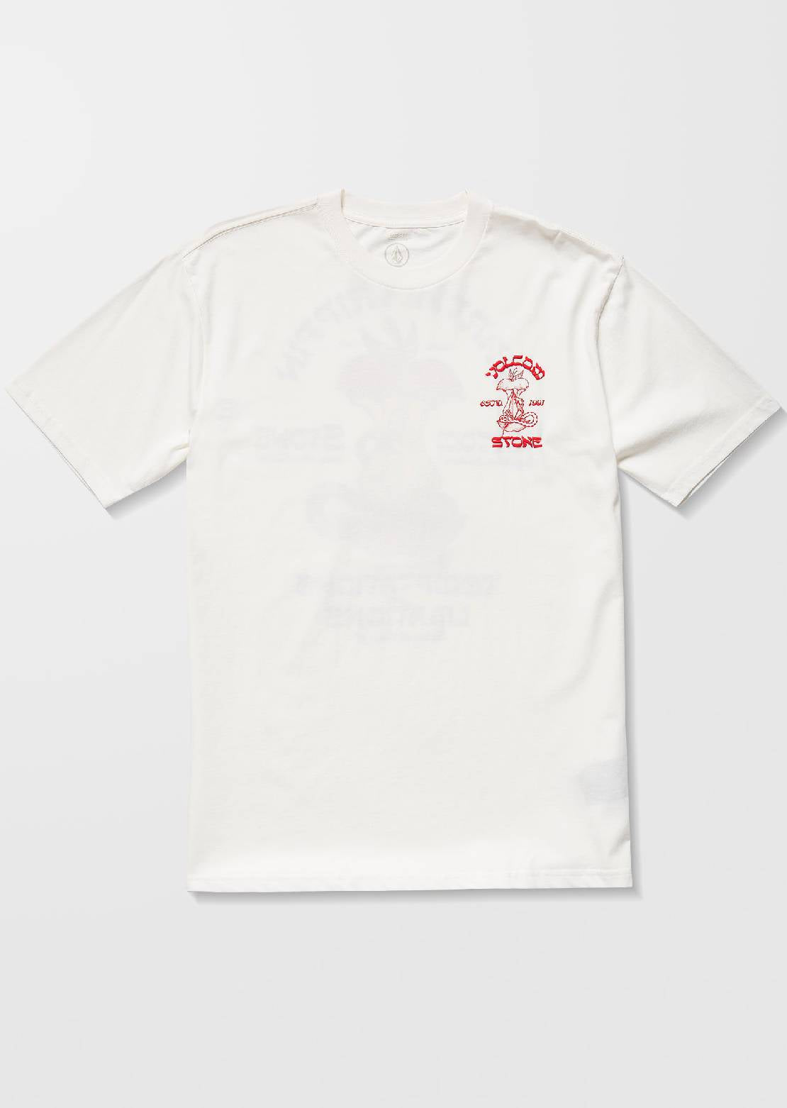 Volcom Men's Temptations T-Shirt Off White