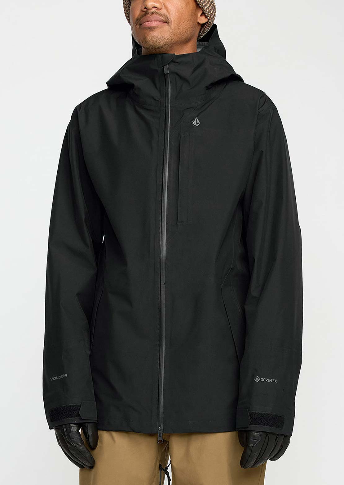 Volcom Men's Tester 3L GORE-TEX Jacket Black