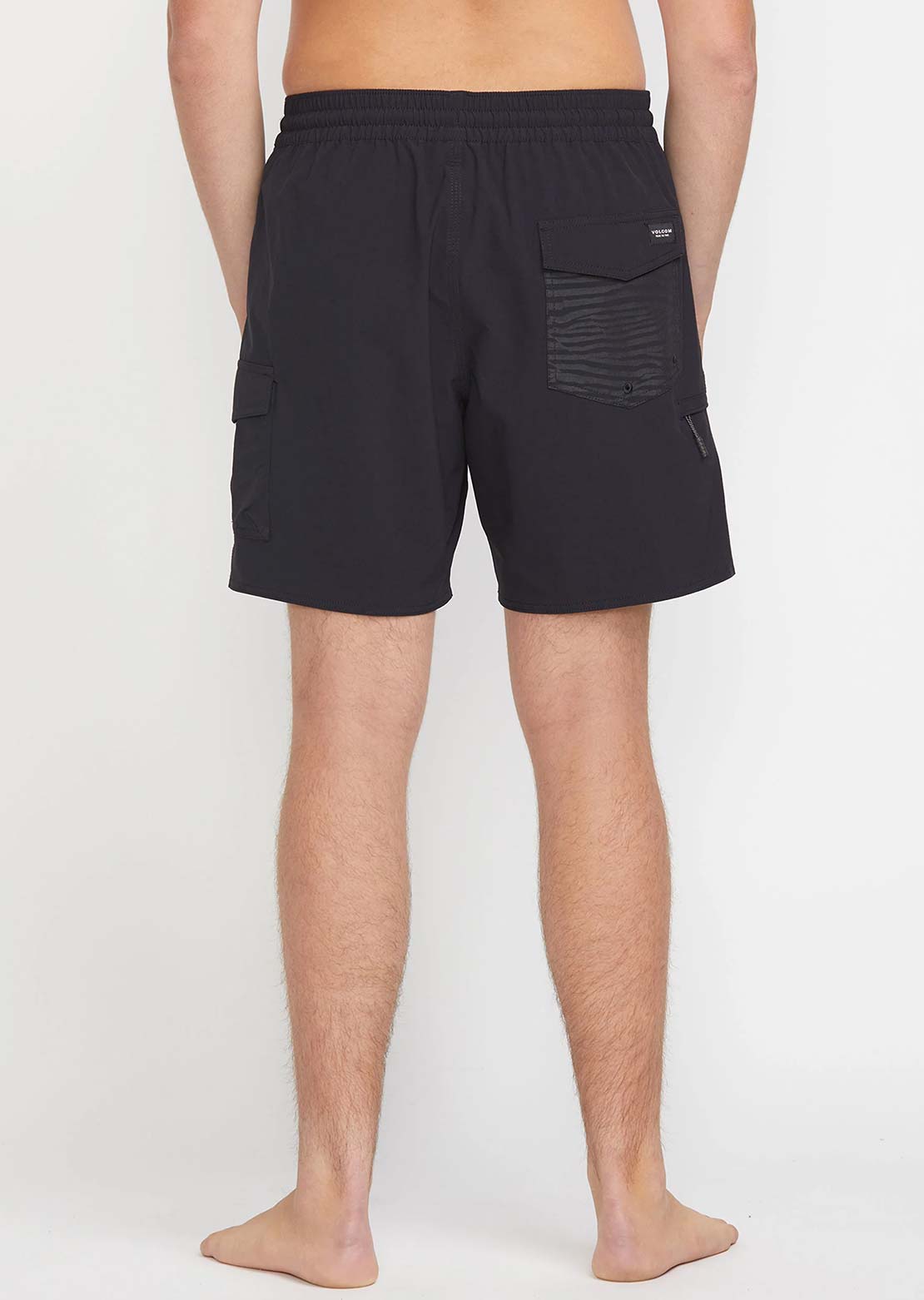 Volcom Men's Truly Liberators 17" Boardshorts Black